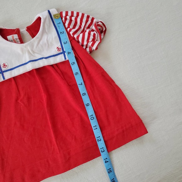 Vintage Healthtex Sailor Dress 18 months - Picture 7 of 11